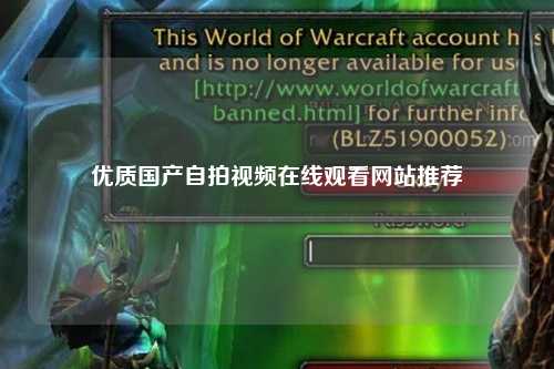 优质国产自拍视频在线观看网站推荐
