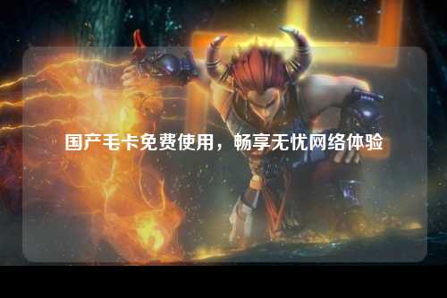 国产毛卡免费使用，畅享无忧网络体验