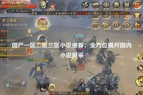 国产一区二区三区小说推荐：全方位揭开国内小说风采