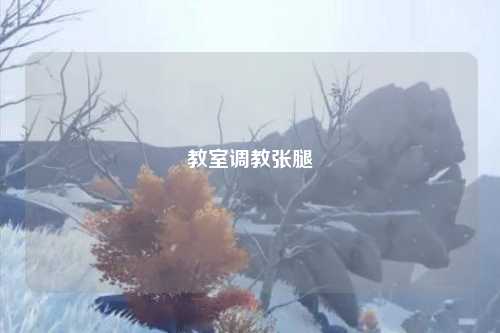 教室调教张腿