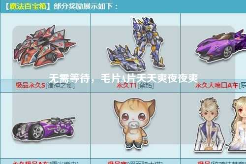 无需等待，毛片A片天天爽夜夜爽